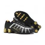 nike shox nz sneakers for hommes for sale black gold